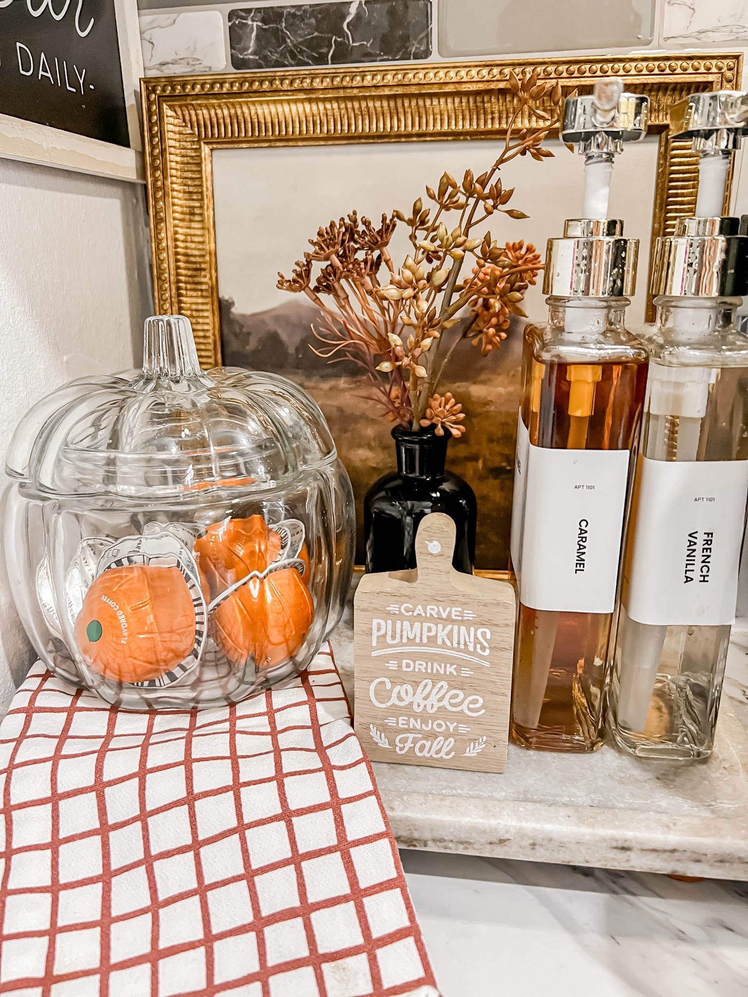 Fall coffee Station ☕️🍂🎃

#LTKFindsUnder50 #LTKHome #LTKSeasonal