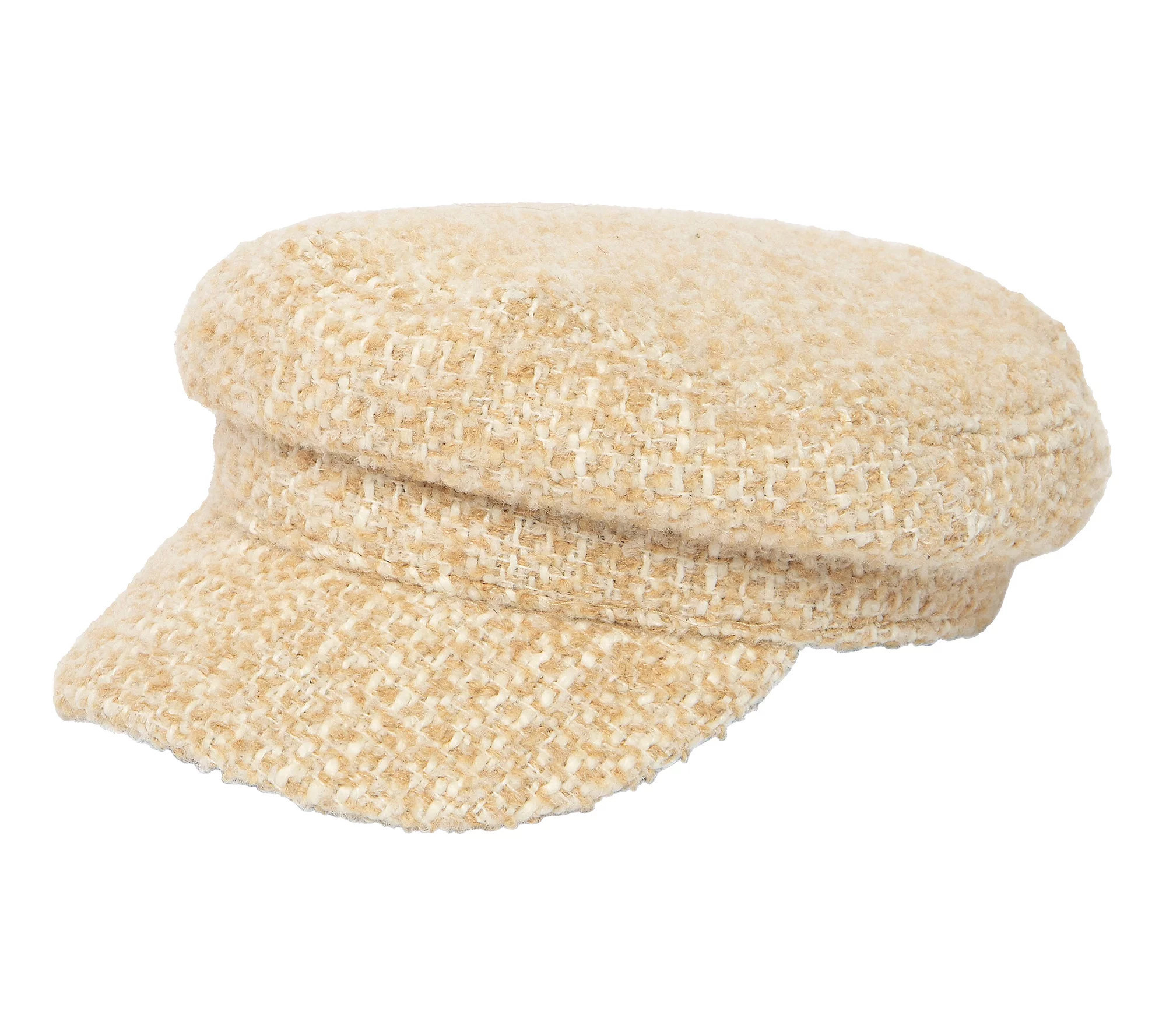 San Diego Hat Co. Wool Blend Tweed Cabbie Hat | QVC