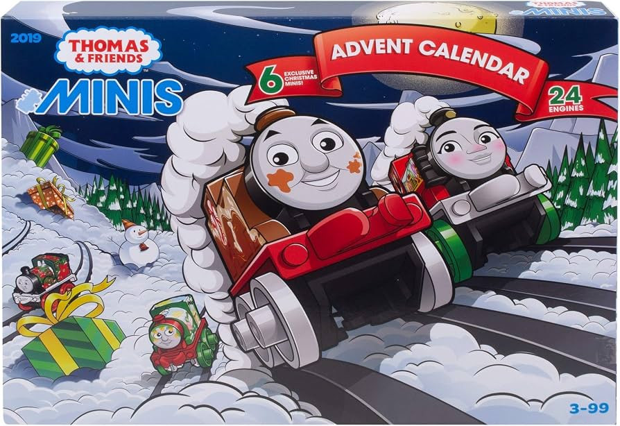 Thomas & Friends MINIS Advent Calendar 24 Miniature Toy Trains | Amazon (US)