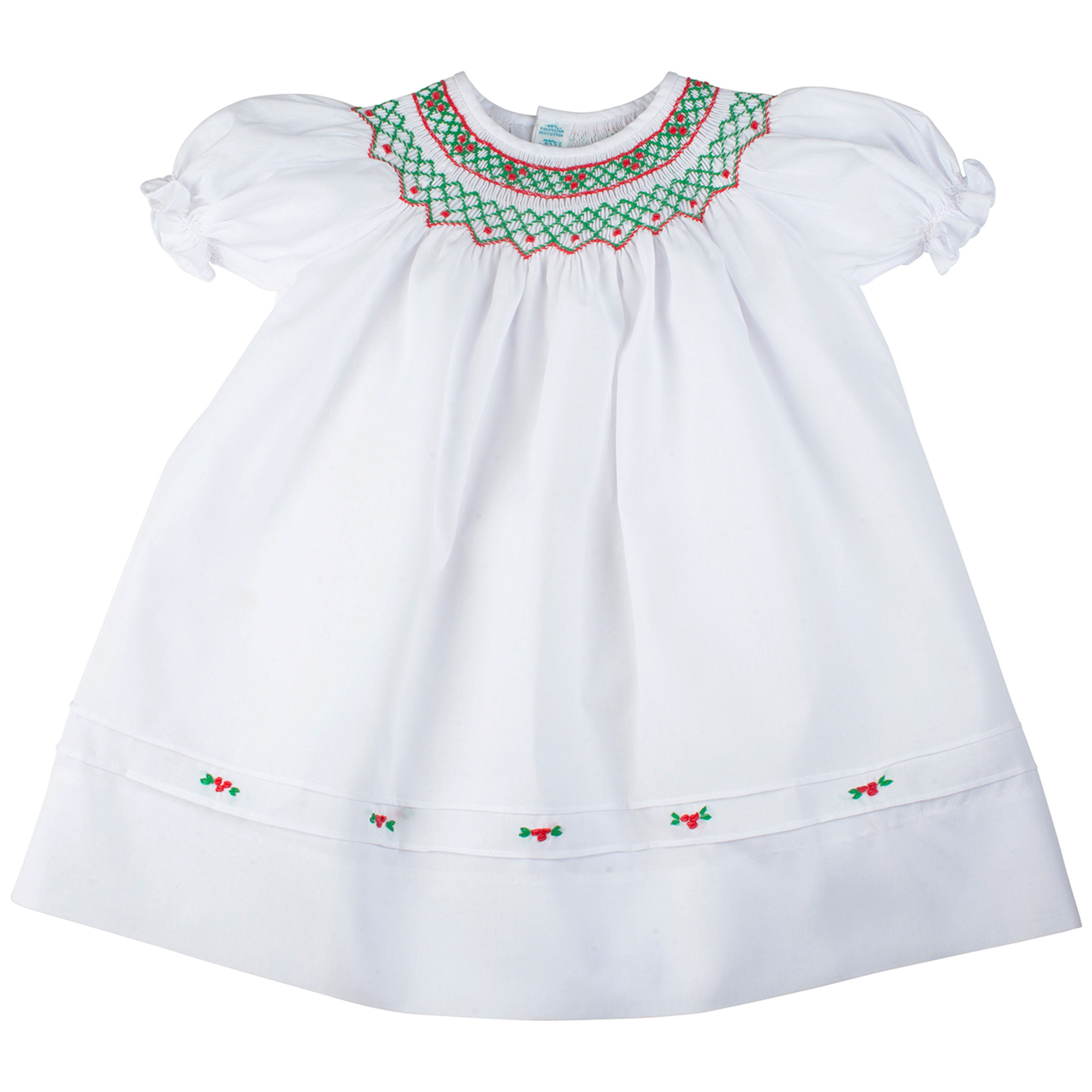 Short Sleeve Holiday Bishop Dress | Feltman Brothers