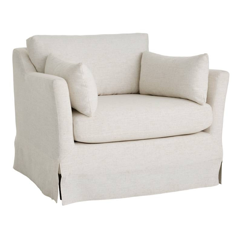 Annalise Chair, Alabaster | At Home