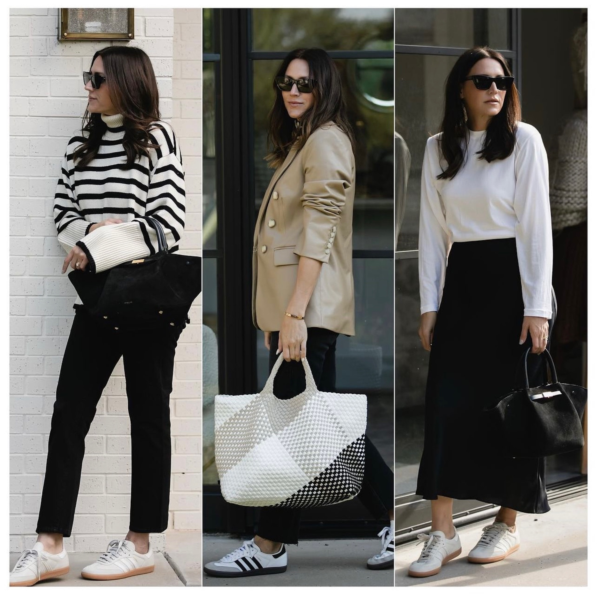 Chic weekend style
Samba sneaker outfits 

#LTKover40 #LTKfindsunder100 #LTKstyletip
