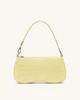 Eva Shoulder Handbag - Light Yellow Croc | JW PEI US