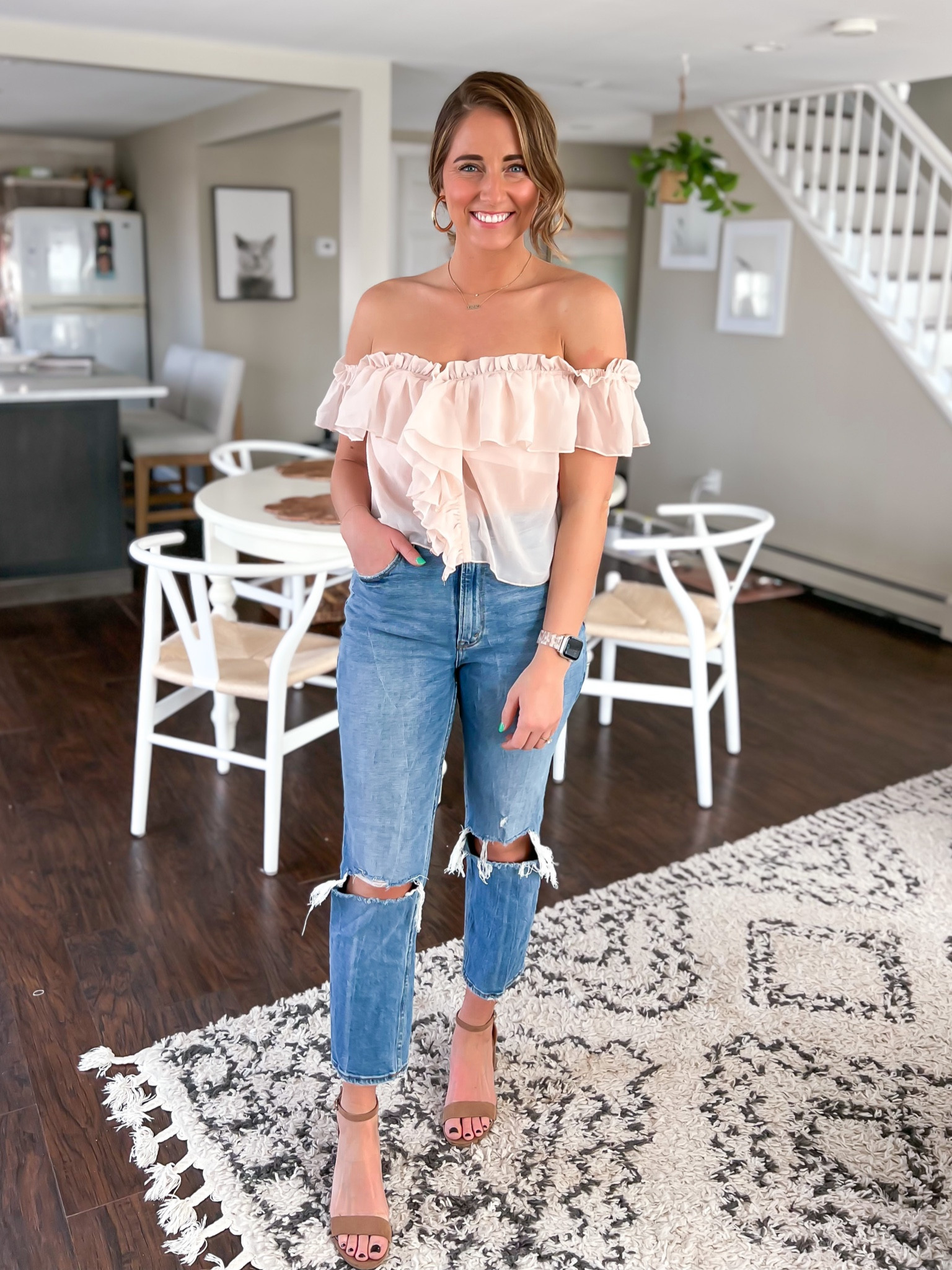 Nashville outfit idea
Size small in top
True size in jeans
True size in shoes 

#LTKunder100 #LTKunder50