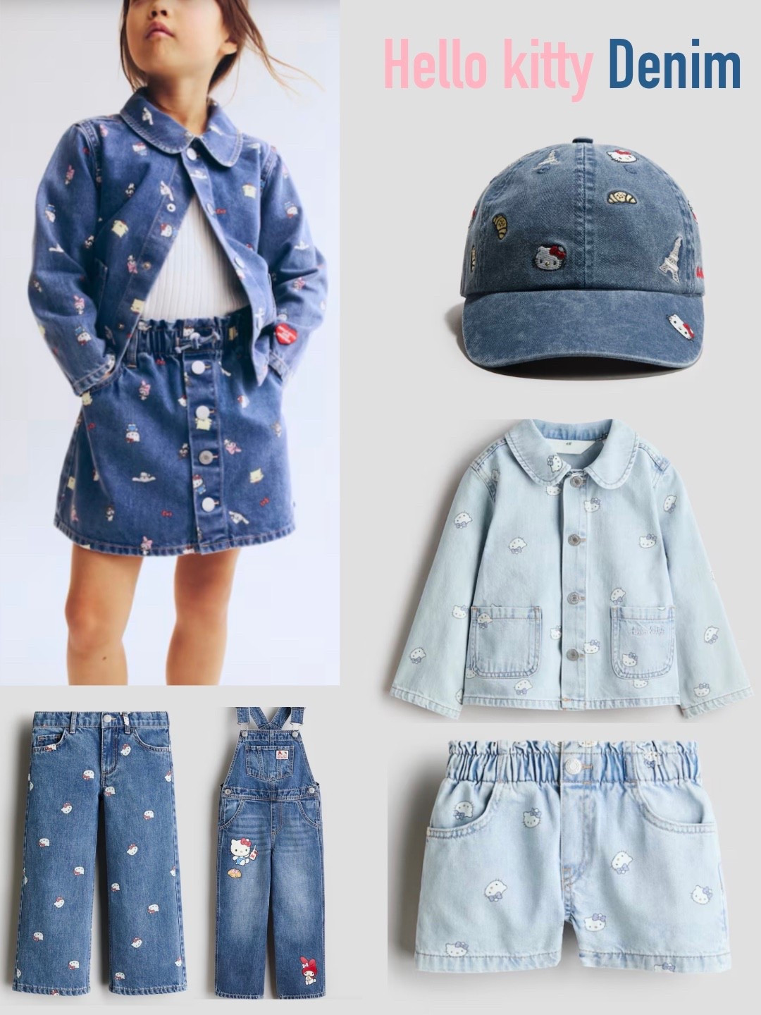 New! Girls Hello kitty Denim, shorts, jeans, overalls, skirts, and more!

#LTKootd #LTKKids #LTKmomlife