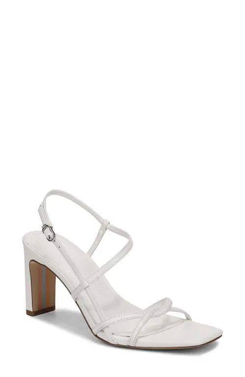 Sam Edelman Elissa Slingback Sandal in Bright White at Nordstrom, Size 8.5 | Nordstrom