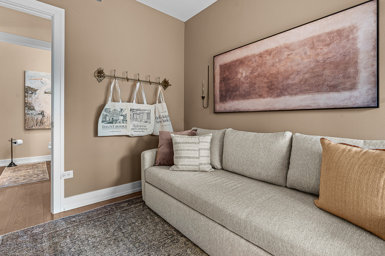 Bonus rooms don't have to be forgotten rooms. In this design project, we gave this space just as much character as the rest of their city condo. Rich, warm textures, and so much character. Sharing a few of the exact pieces and alternatives that give the same vibe. 

 #LTKdayinmylife #LTKHome #LTKSaleAlert