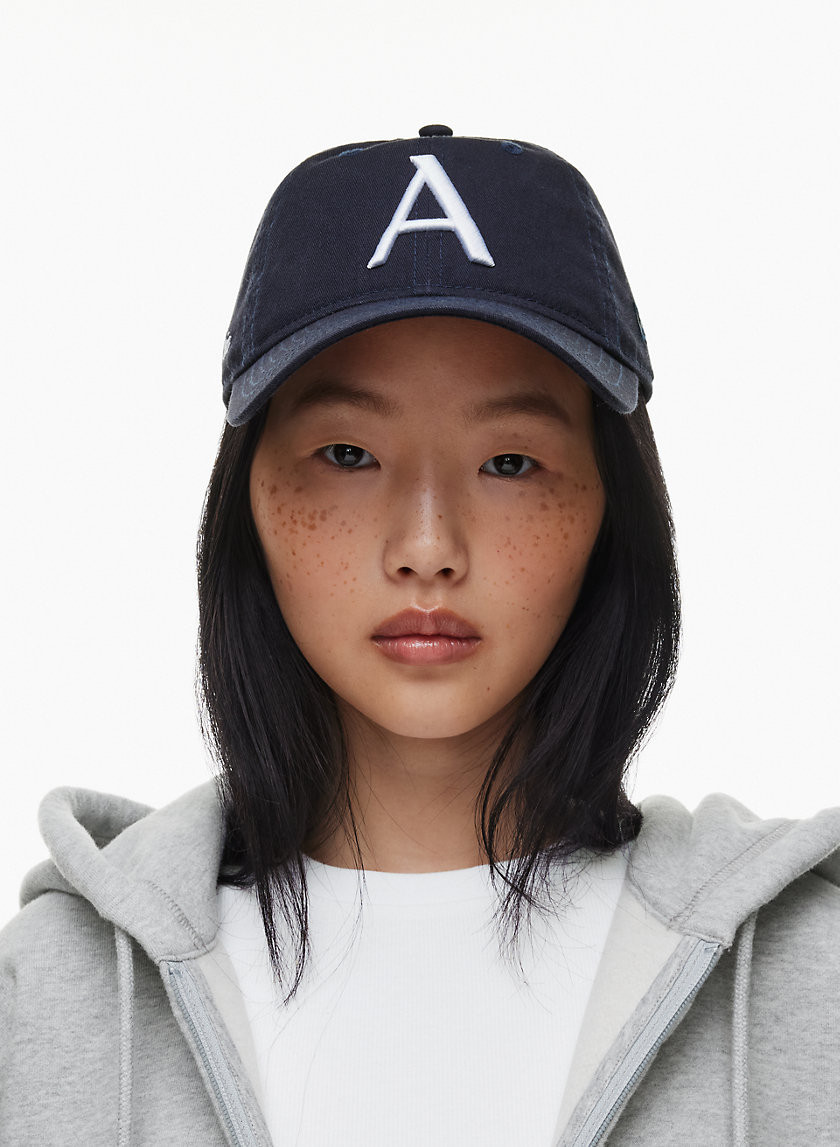 New Era X Aritzia 9Twenty Hat in Dark Night Navy/White | Aritzia