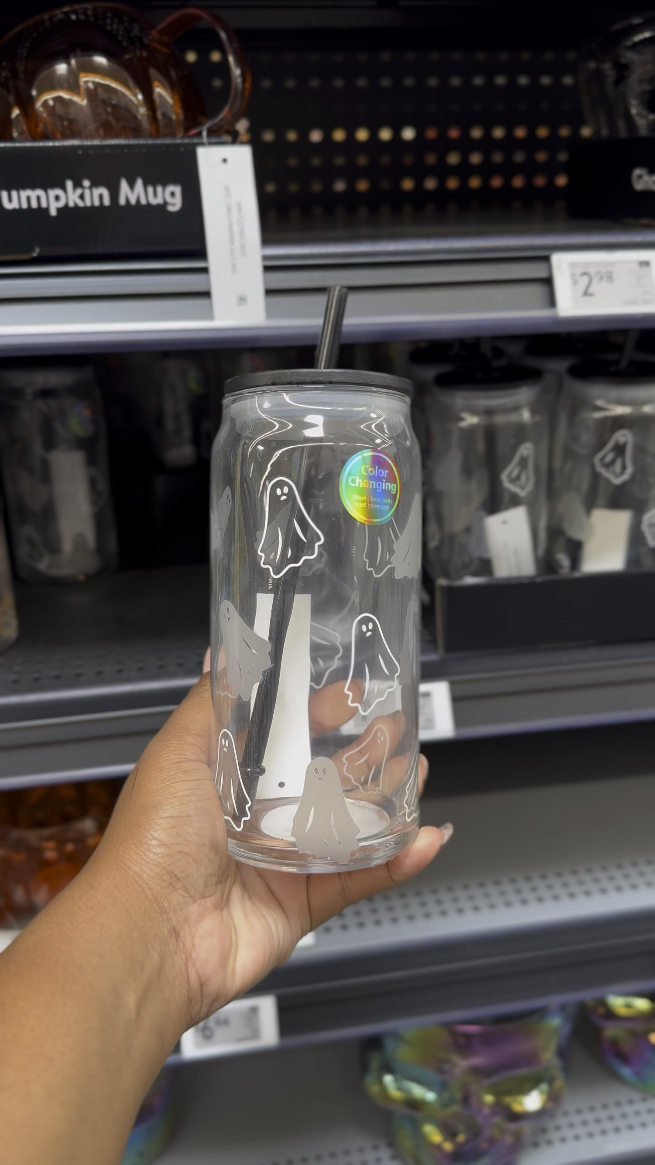 Color Changing Glass Ghost Sipper at Walmart for under $3 👻

#LTKSeasonal #LTKHalloween