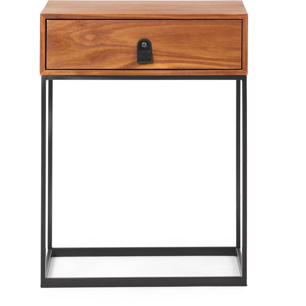 Milo Side Table Walnut - Finch | Target