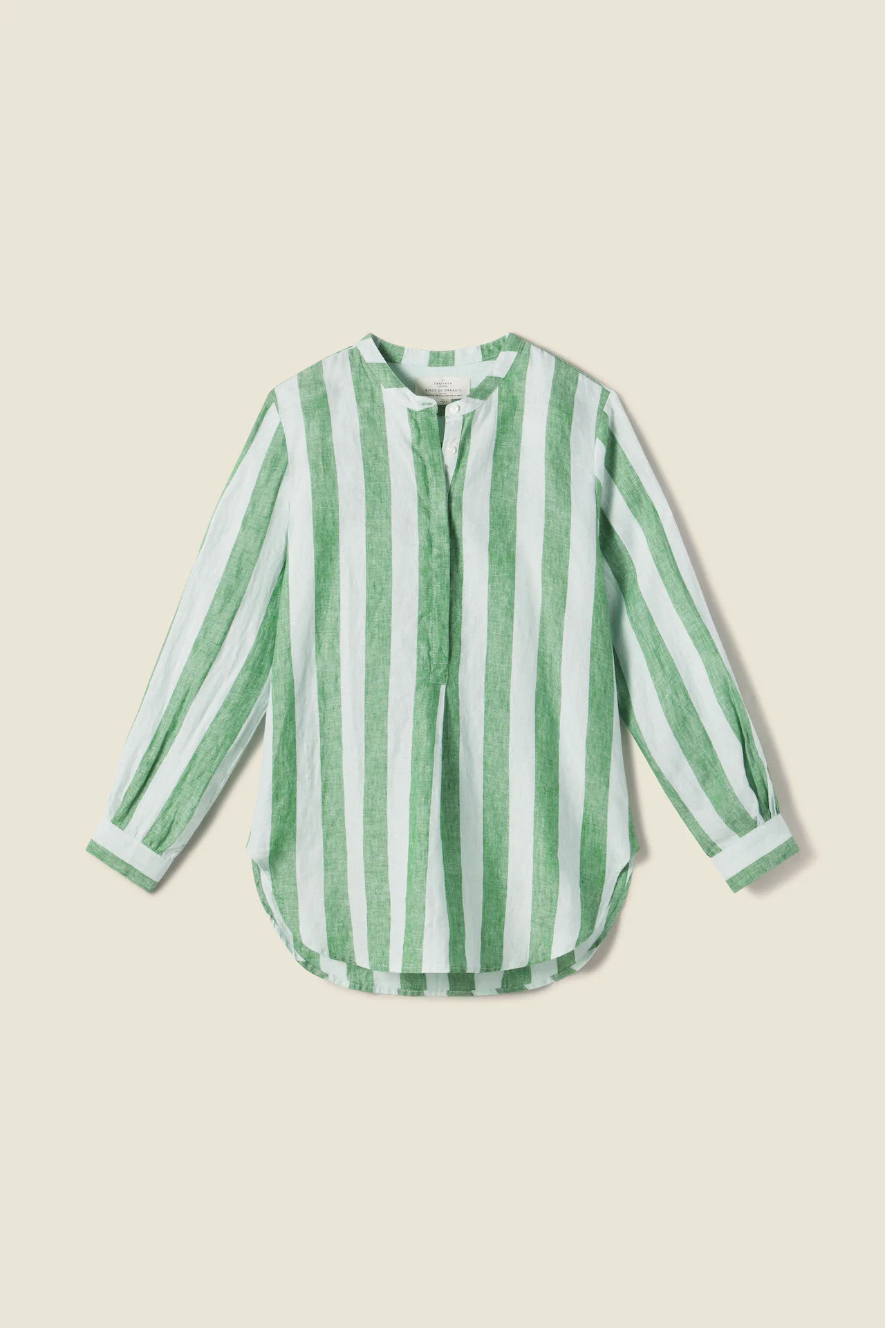 Tori Tunic Aloe Stripe | TROVATA