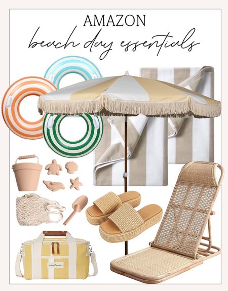 Amazon beach day essentials! 

#amazonfinds

Amazon finds. Amazing beach day must haves. Amazon beach chair. Amazon beach umbrella. Amazon yellow striped cooler bag. Amazon pool tubes. Amazon beach toys. Amazon striped beach towels. 



#LTKKids #LTKFindsUnder100 #LTKSeasonal