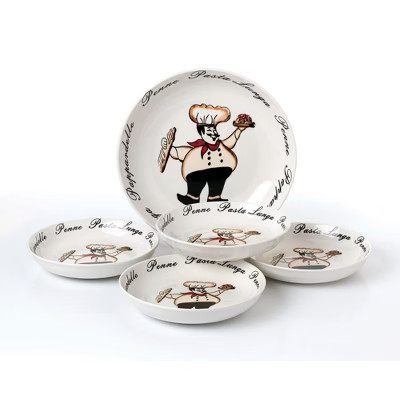 Lorren Home Trends Chef 5 Piece Porcelain Pasta Set | Target