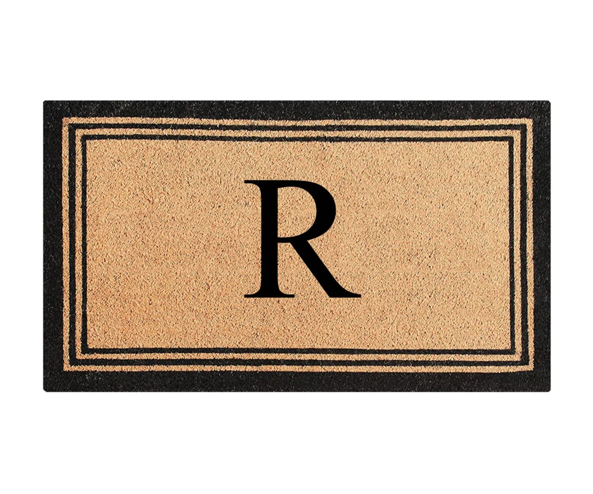 DeHond Pure Natural Coir Non-Slip Outdoor Door Mat | Wayfair North America