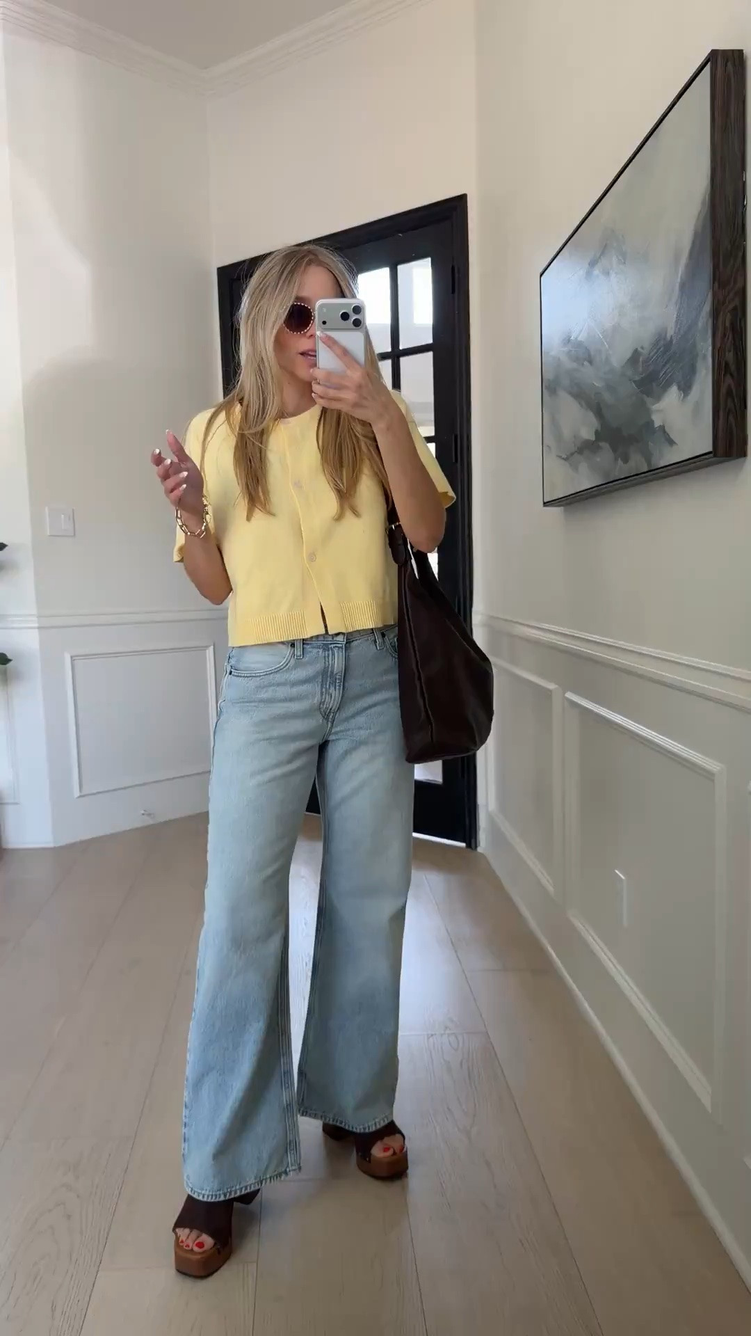 🤍Butter Yellow Aritzia look for an Amazon price!!!

Wearing my tts (small) 120lbs 5’5”