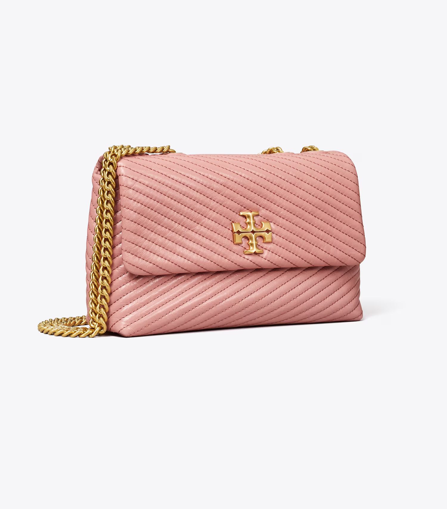 Small Kira Moto Quilt Convertible Shoulder Bag: Women's Designer Shoulder Bags | Tory Burch | Tory Burch (US)