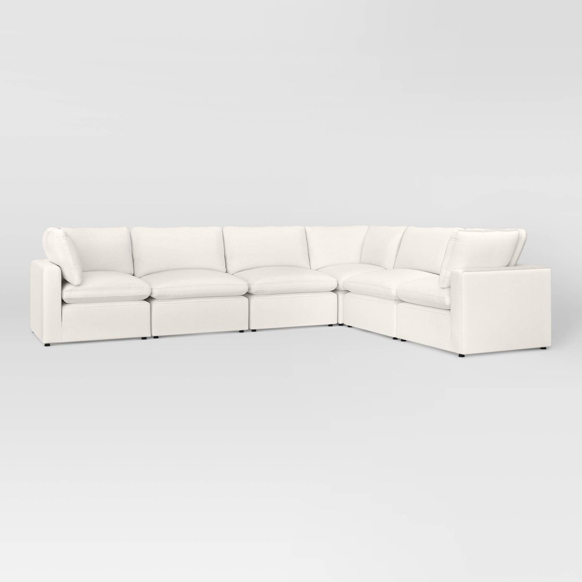 6pc Allandale Modular Sectional Sofa Set Cream - Project 62™ | Target