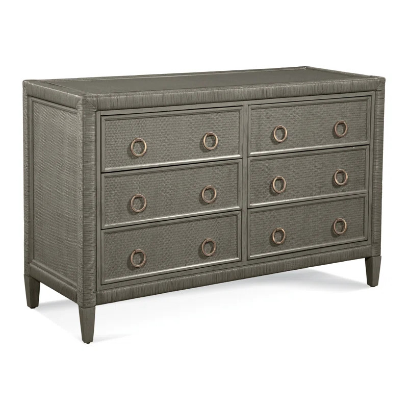 Warwick 6-Drawer Wicker Dresser | Wayfair North America