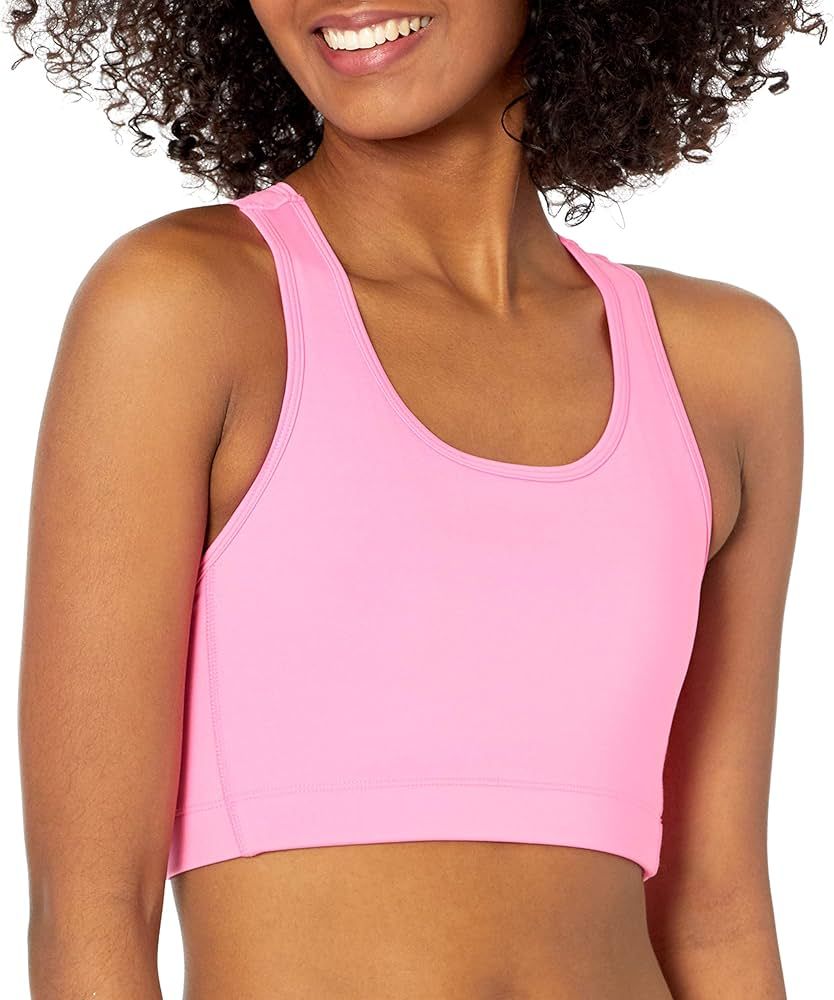 Amazon Essentials Women's Active Sculpt Medium Support Racerback Sports Bra | Amazon (US)