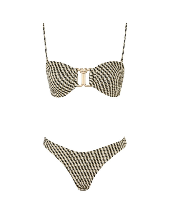 Lexi Textured Knot Trim Bikini | ZIMMERMANN (US, CA, EU, MENA)