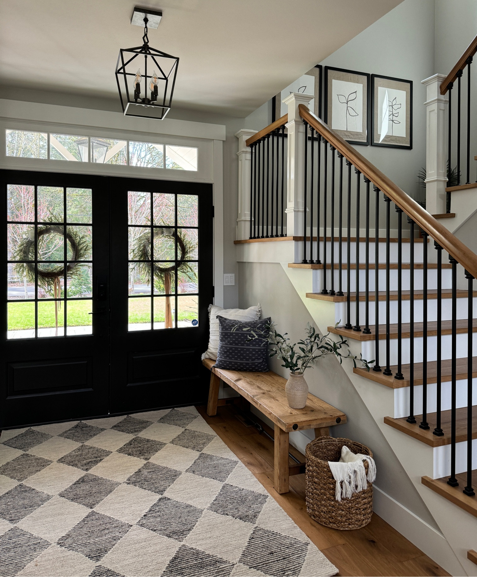 Our entryway got a new rug for the spring! 

Checkered / rugs/ CJL x loloi 

#LTKfamily #LTKstyletip #LTKhome