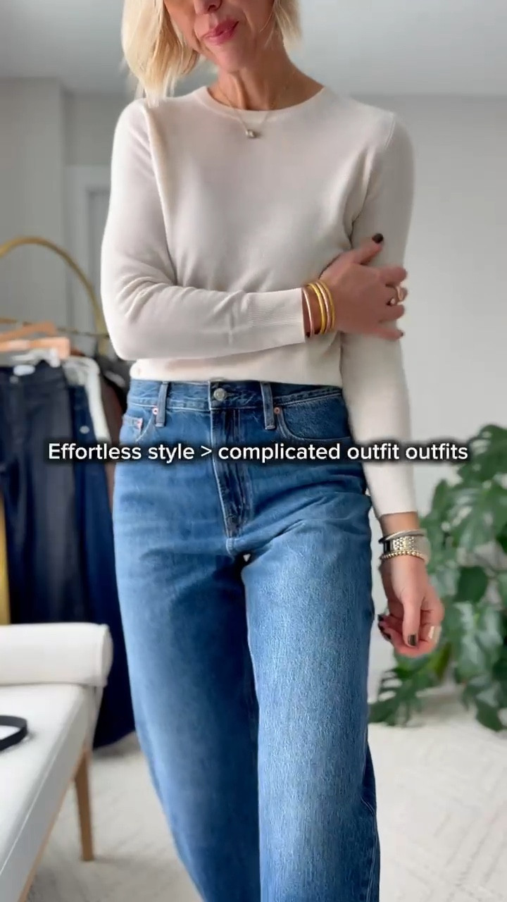 If your winter wardrobe feels like more decision fatigue than style expression…
Let me simplify it for you: Two core layers. Zero overthinking.

✨ This one’s for the woman who wants to feel put together without spending hours styling herself.
You’re done with loud trends, fussy layers, or wondering “does this still work for me?”
Instead, you want timeless staples that feel like you — warm, flattering, easy to elevate.

In this reel, I’m styling two effortless winter outfits using:
✔ A luxe base layer (cashmere sweater)
✔ A statement layer (blazer or overcoat)
✔ Classic denim + bold boots
✔ And my go-to winter staple: a sleek, structured handbag

🎯 All pieces from @onequince — affordable, elevated, and wearable every single day.

#quincepartner 

#LTKHoliday #LTKgrwm #LTKootd