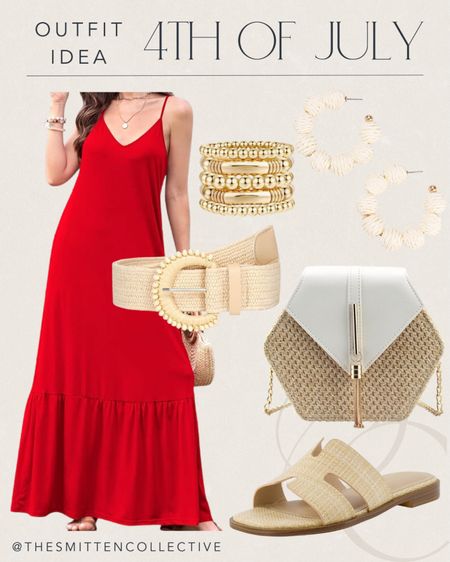 Last minute Fourth of July outfit idea  — all Amazon prime!

red maxi dress, summer bag, summer jewelry

#LTKSaleAlert #LTKFindsUnder50 #LTKSeasonal