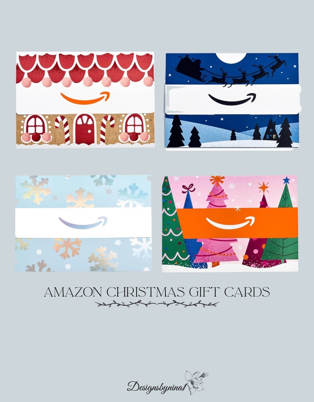 🎁Amazon Christmas Gift Cards! The perfect holiday gift for everyone on your list! 

#LTKHoliday #LTKGiftGuide #LTKFindsUnder100