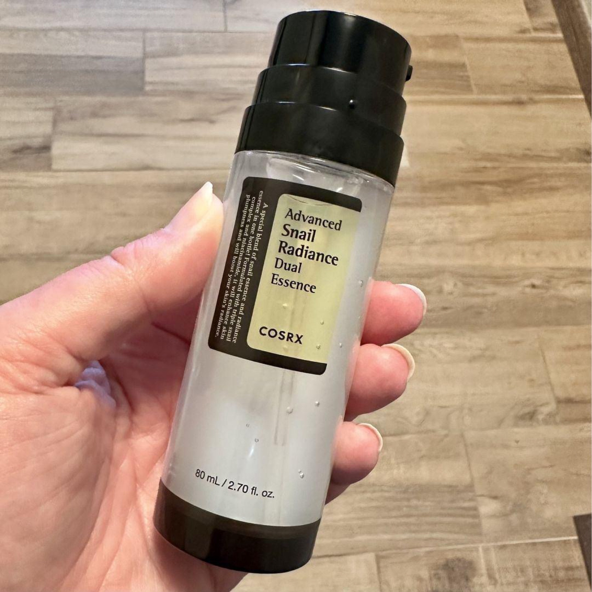 Best price I've seen on the Cosrx Dual Essence! This takes their regular snail spit and adds a boost of Niacinamide which improves texture and tone, reduces pore size and lightens dark spots! The original snail spit and some other popular Cosrx products are also on sale, see them ⬇️! (#ad)

#LTKfindsunder50 #LTKbeauty #LTKsalealert