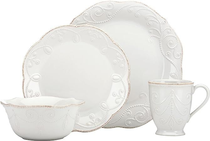 French Perle 4-Piece Place Setting | Amazon (US)