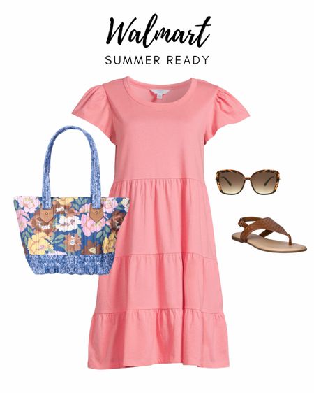Get summer ready with this cute and affordable dress from @WalmartFashion 👗 They have all the accessories you need as well! 

#LTKSeasonal #LTKStyleTip #LTKFindsUnder50