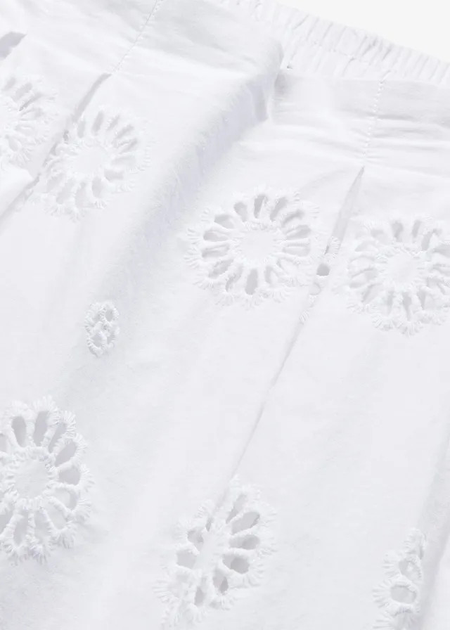 Maxi rok van biologisch katoen wit | Bonprix NL (Influencer)