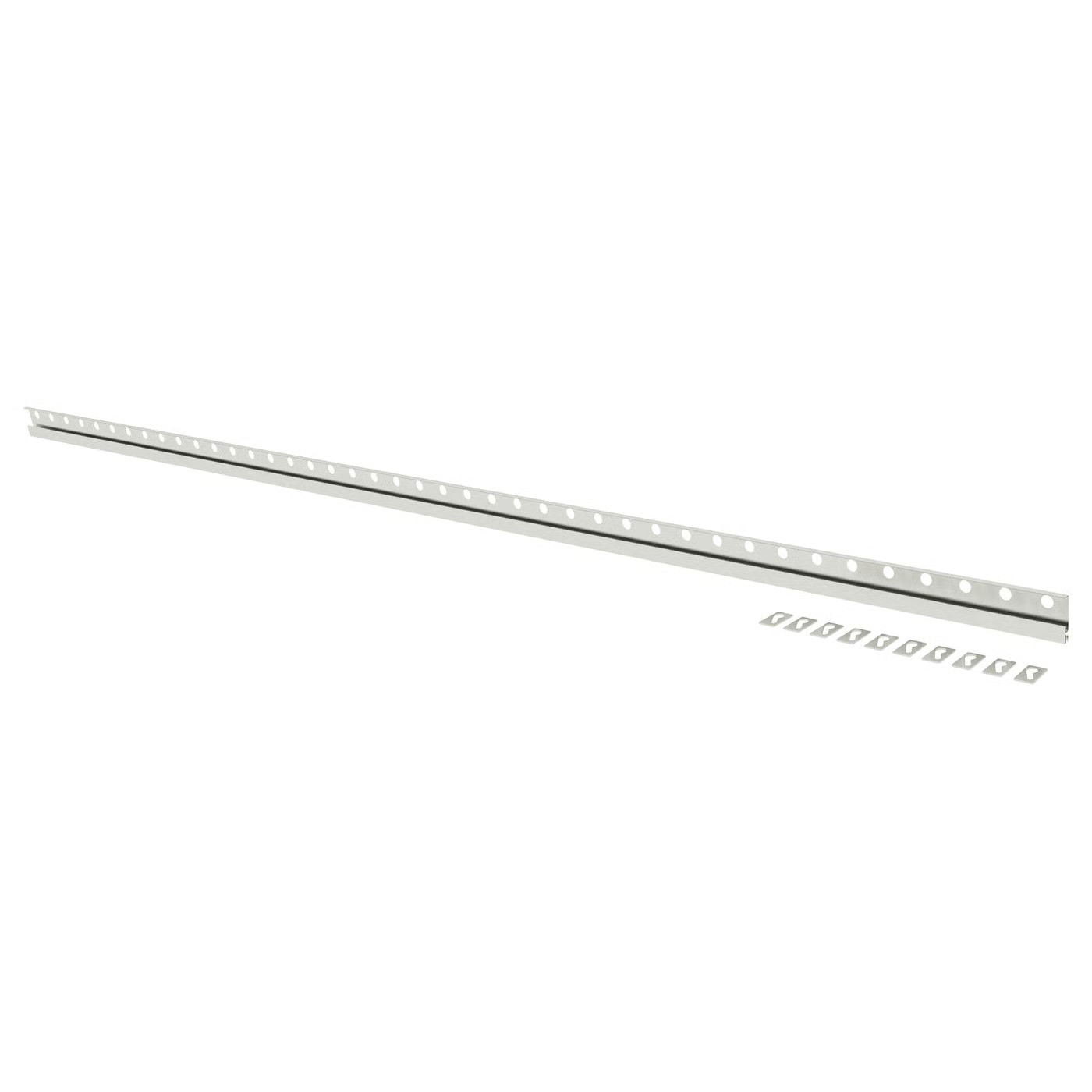 Suspension rail, galvanized, 84 " | IKEA US