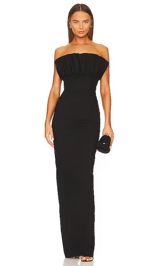 SAU LEE Noah Gown in Black. - size 10 | Revolve Clothing (Global)