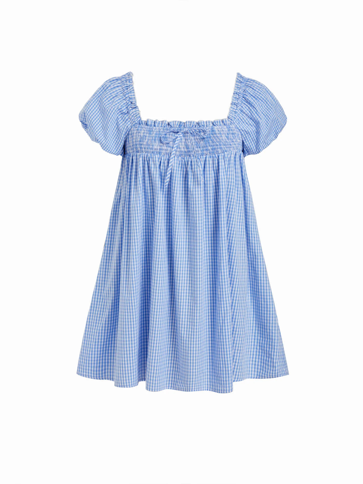 Gingham Halter Neckline Shirred Romper $32.90Hot | Cider