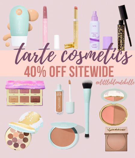 40% off SITEWIDE at Tarte Cosmetics 😍
.
.
.
Tarte, cyber Monday, sales, Black Friday, holiday gifts, gift guide, gift guide for her, Christmas gifts, makeup sale 


#LTKHoliday #LTKCyberweek #LTKGiftGuide