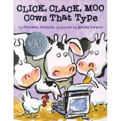 Click, Clack, Moo - (Click Clack Book) by  Doreen Cronin (Hardcover) | Target