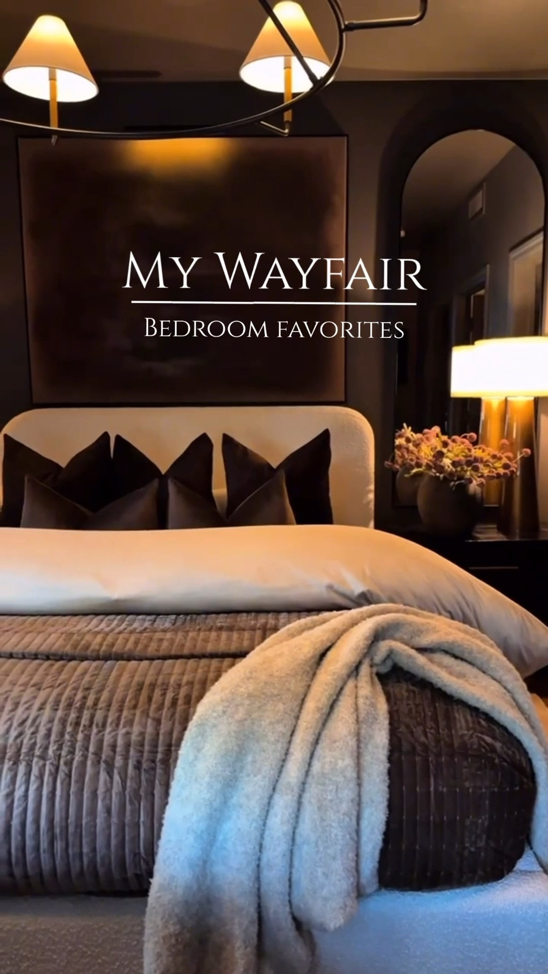 Here are some of my Wayfair finds that I love in my bedrooms! I use wayfair so much in my new home! ✨❤️ 


—-
Upholstered bed frame. Sleek neutral ottomans. Modern nightstands. Solid wood nightstands. Pedestal table & swivel chairs. Brown velvet platform bed frame. Stunning rug. Picture light, table lamp & sconces.

#summerthompsonstyles

#LTKHome #LTKU #LTKdayinmylife