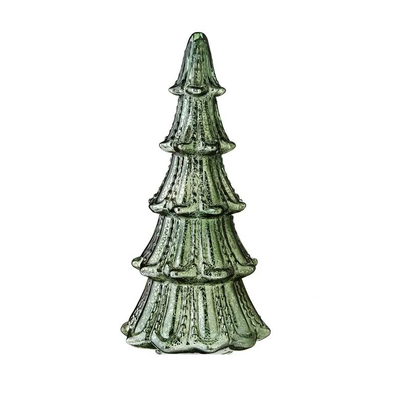 My Texas House Green Tree Christmas Tabletop Decoration, 14.75 inch - Walmart.com | Walmart (US)