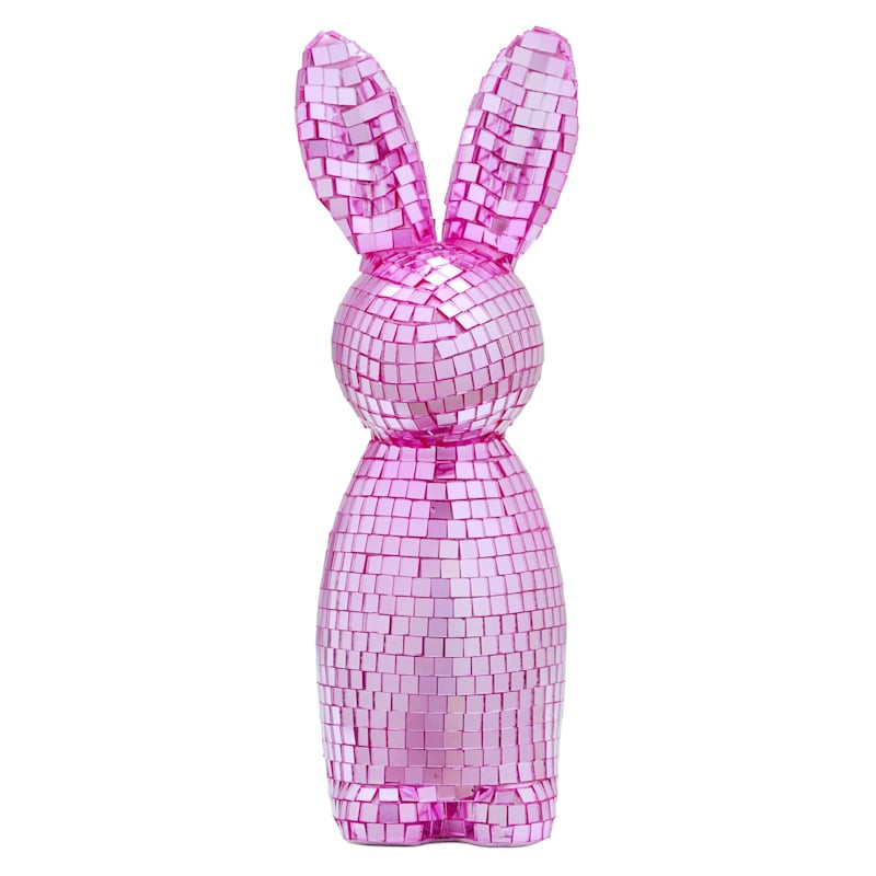 Pink Disco Bunny, 8" | At Home