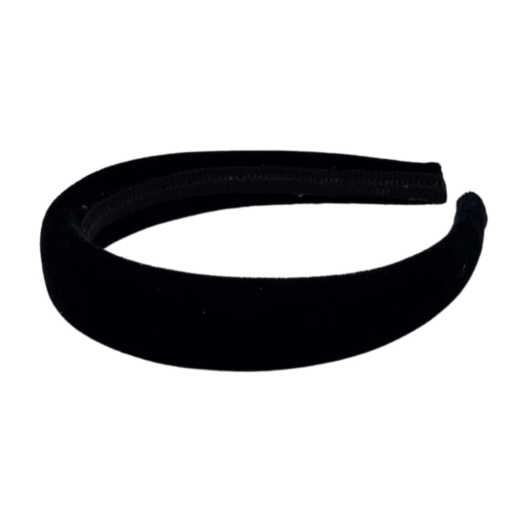 Bellefixe Wide Padded Headband for Women (1" Black Velvet) | Amazon (US)