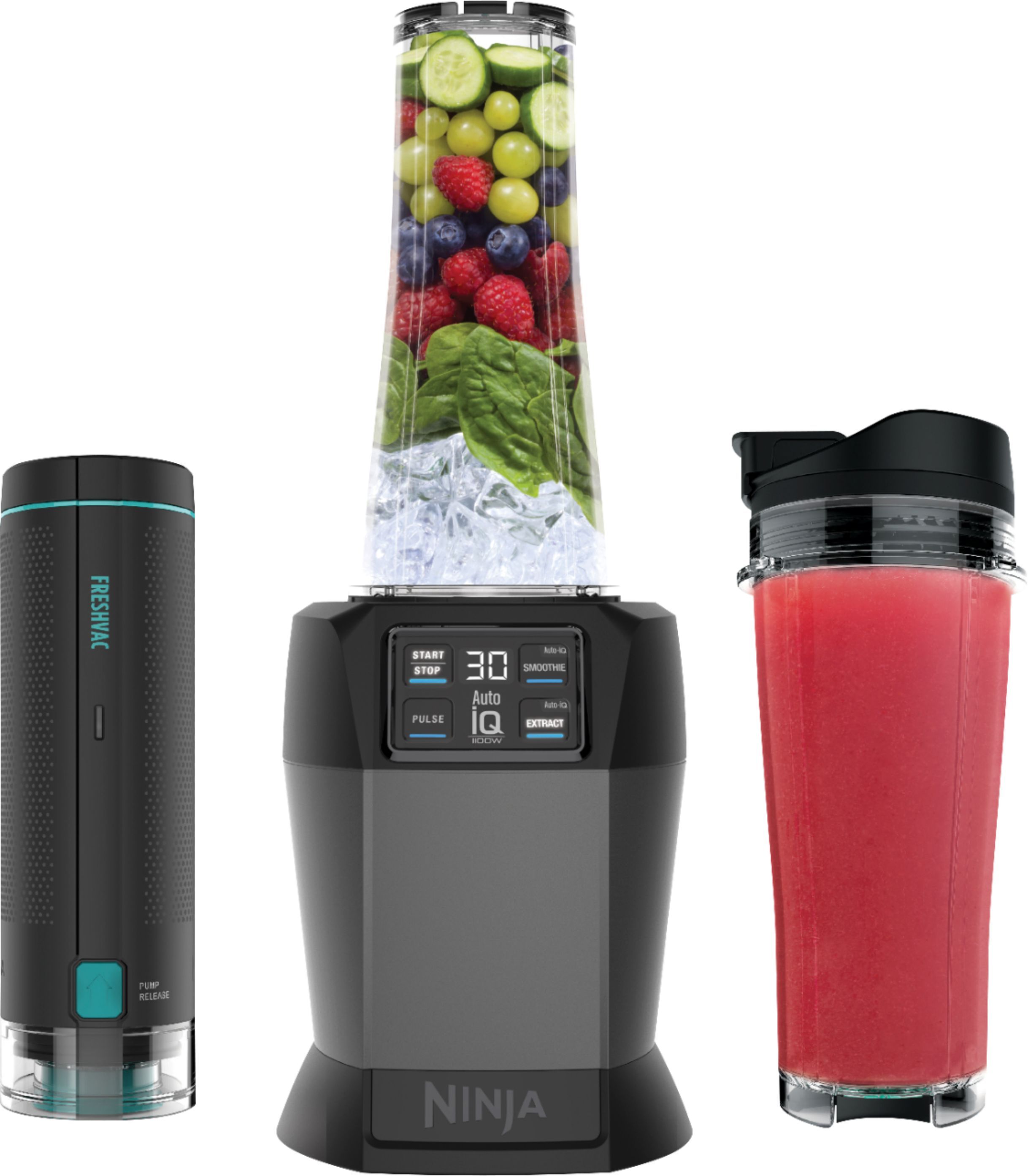 Nutri Ninja with FreshVac 24-Oz. Blender Black BL580 - Best Buy | Best Buy U.S.