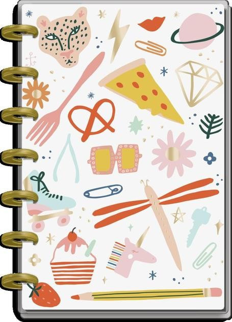 2021 Life In Doodles Mini Horizontal Happy Planner - 12 Months | The Happy Planner