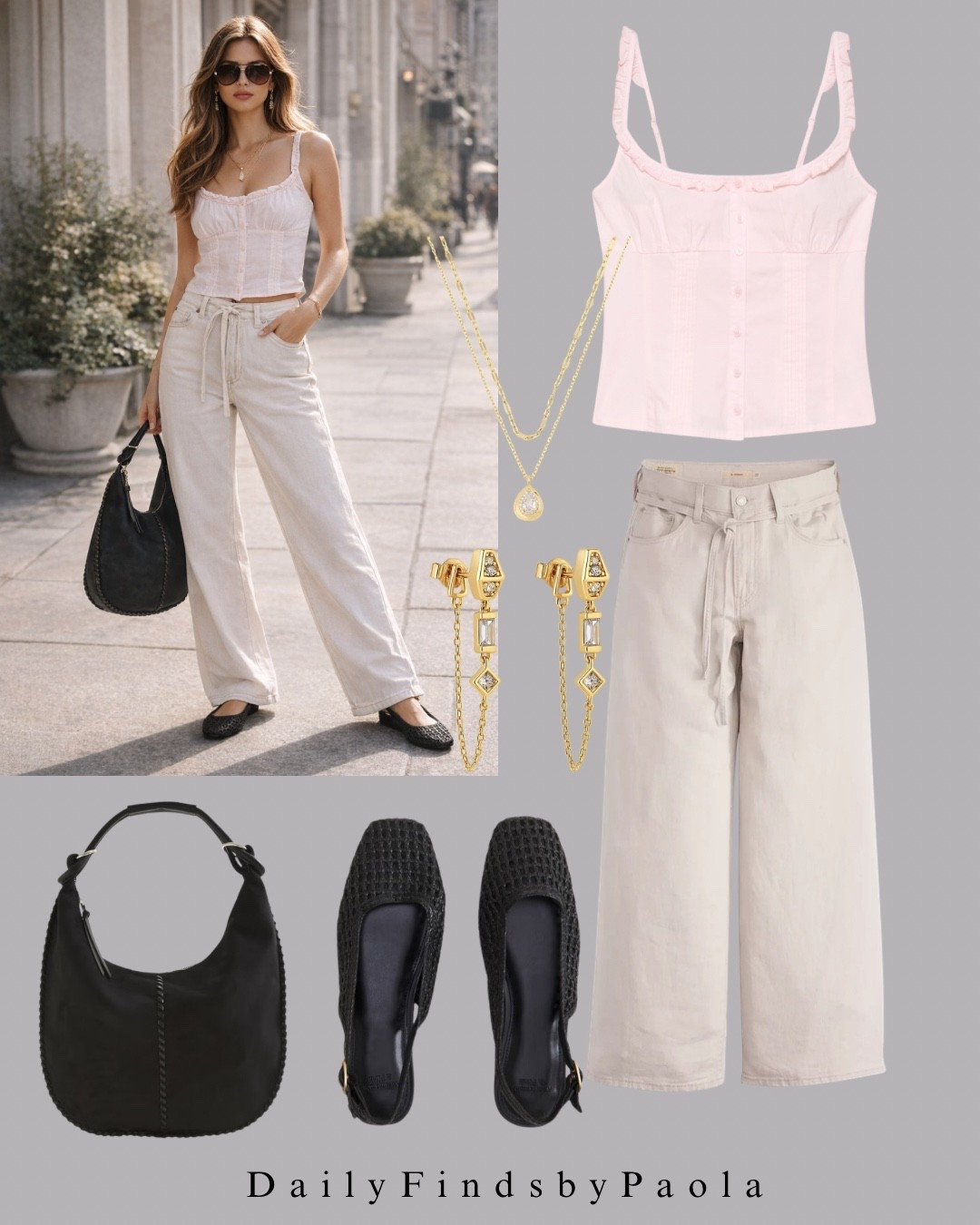 This outfit just makes you look put together instantly 🤍 soft pink + neutrals is my go-to lately. Everything linked  below ✨

#LTKU #LTKSeasonal #LTKootd