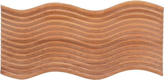 Wooden Bread Serving Tray And Platter, Serving Bread Plates Baguette Serving Tray Wood Coffee Tea... | Amazon (US)