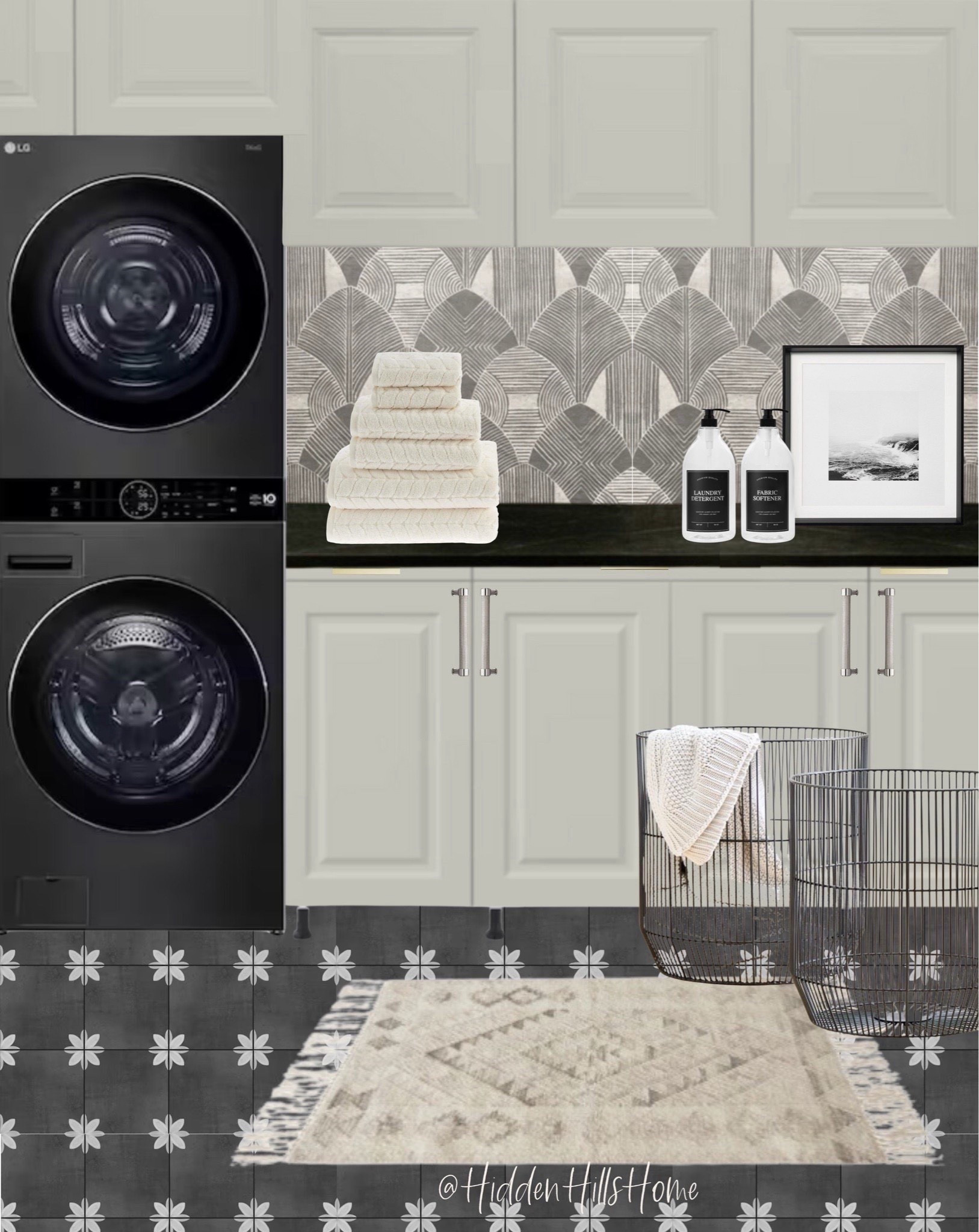 Laundry room mood board, moody laundry room design inspo, black and gray laundry room decor #laundry 



#LTKSaleAlert #LTKHome