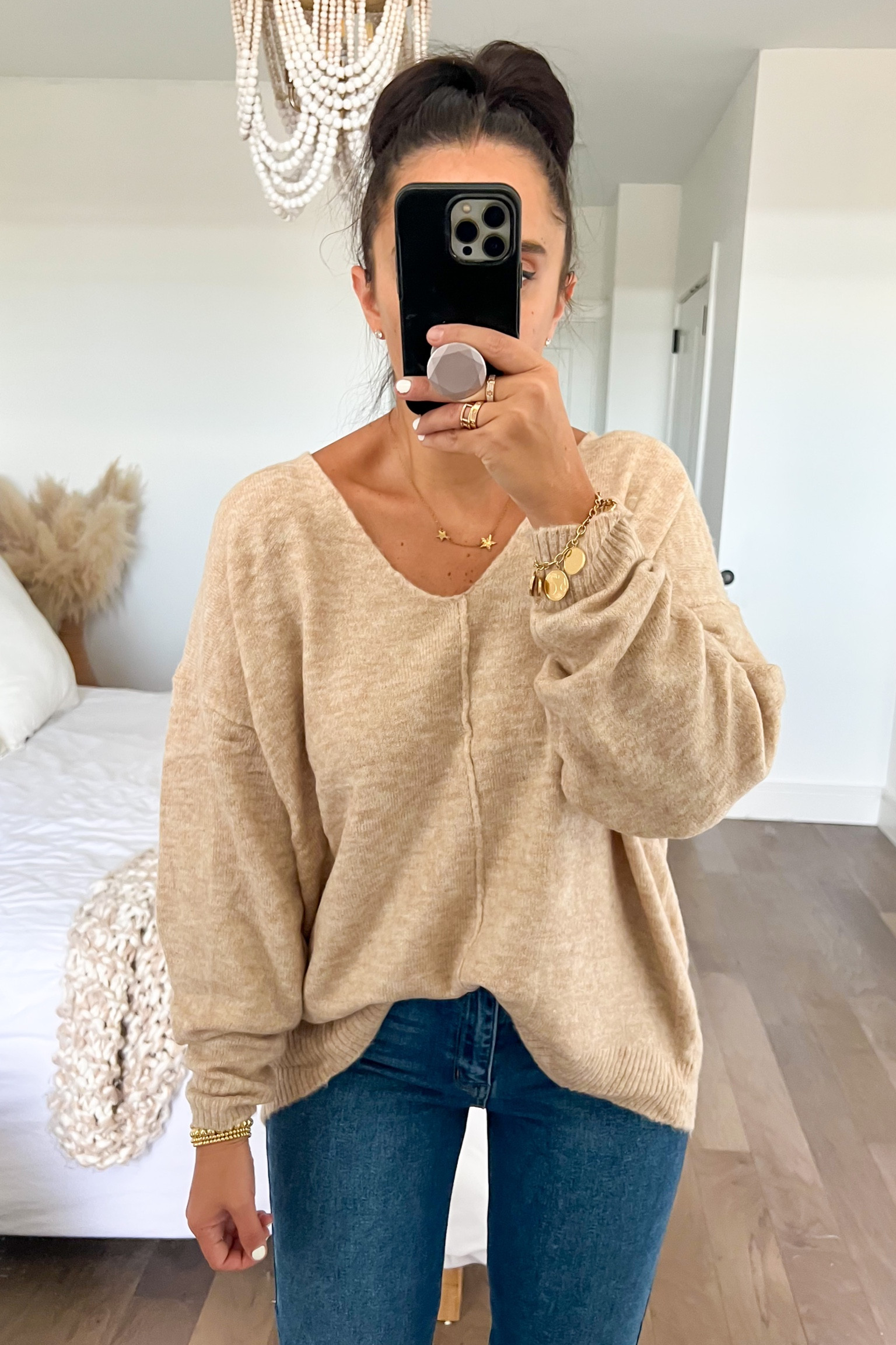 Sweater wearing size small