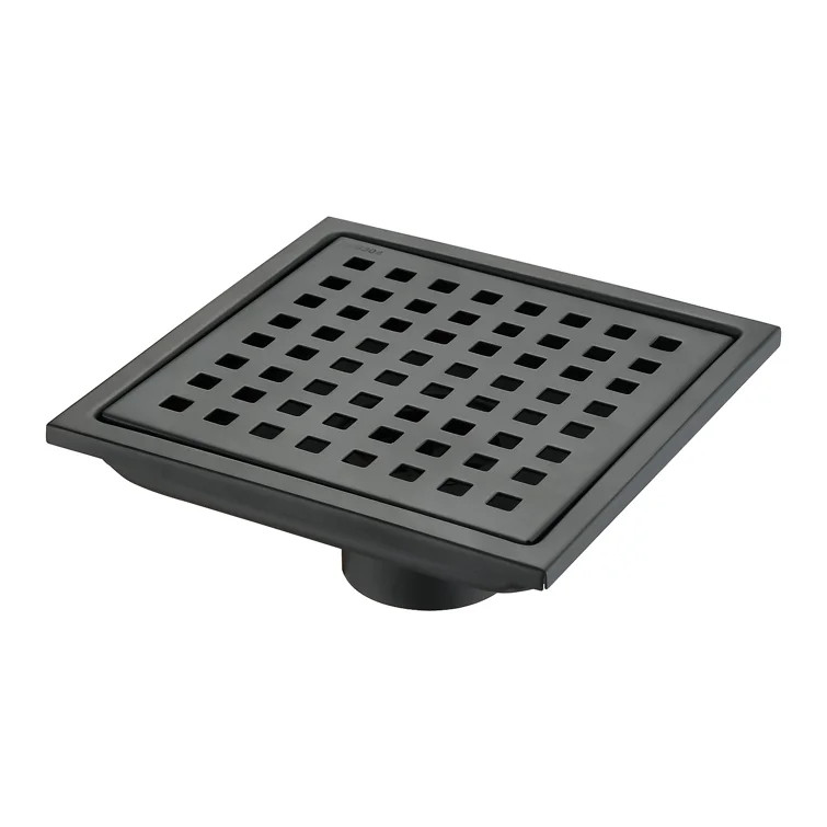 TTCW92870412 6 Inch Square Shower Floor Drain | Wayfair North America