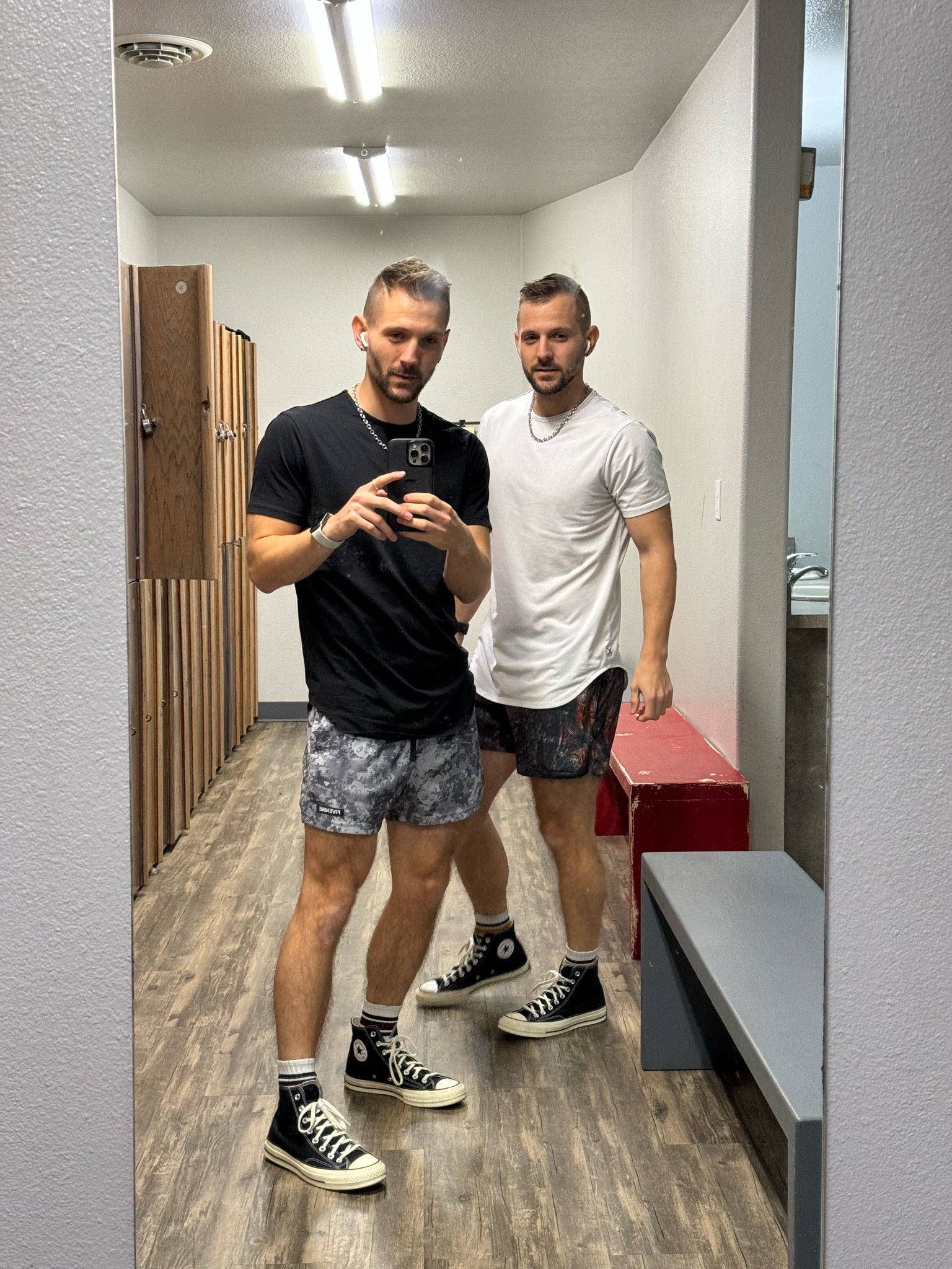 Workout fit brought to you by chuck 70s and cuts. 

#LTKstyletip #LTKfitness #LTKmens