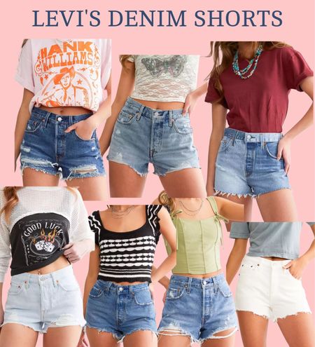 Levi’s denim shorts! 



#LTKFestival #LTKfindsunder100 #LTKstyletip